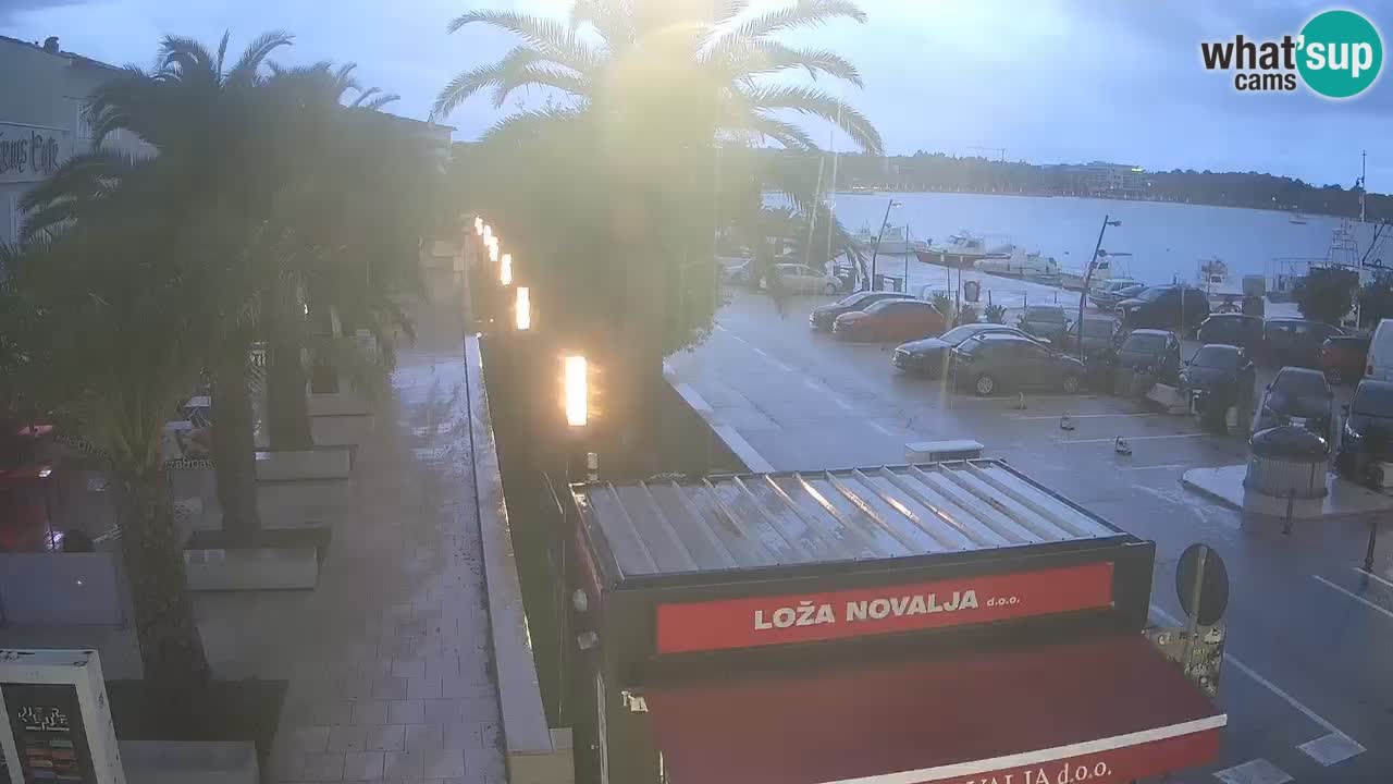 Webcam Novalja – Obala Petra Krešimira IV