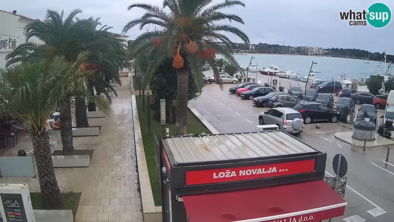 Webcam Novalja – Obala Petra Krešimira IV