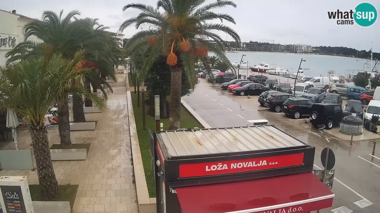 Webcam live Novalja – Obala Petra Krešimira IV