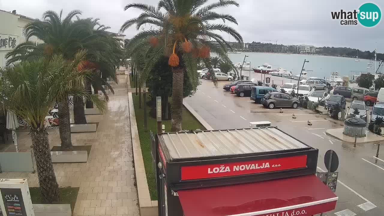 Webcam Novalja – Obala Petra Krešimira IV