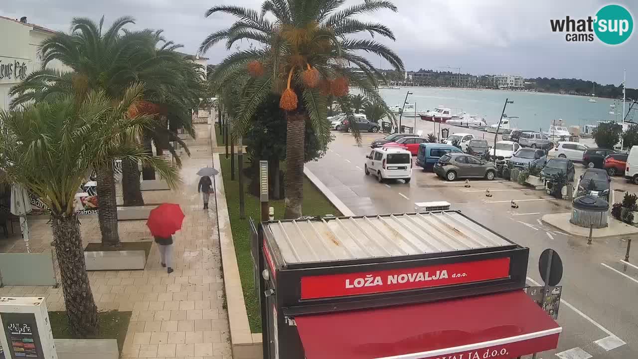 Webcam Novalja – Obala Petra Krešimira IV