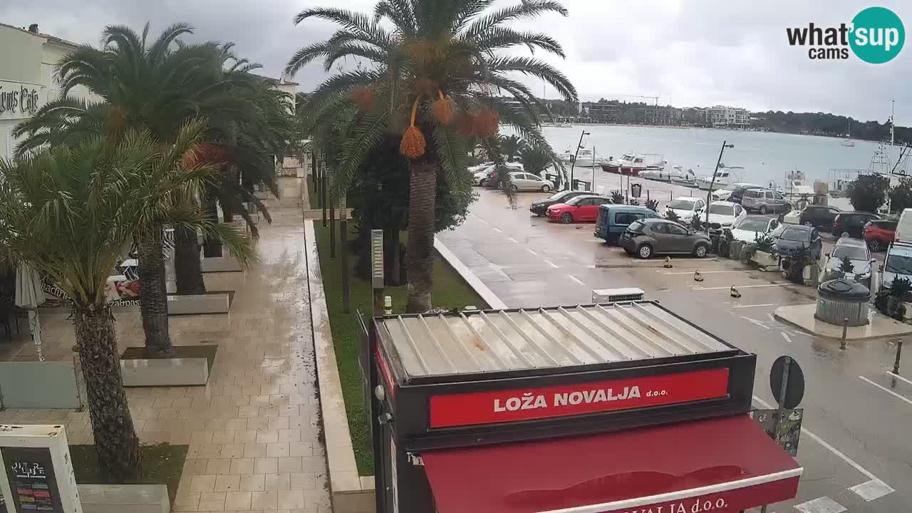 Webcam live Novalja – Obala Petra Krešimira IV