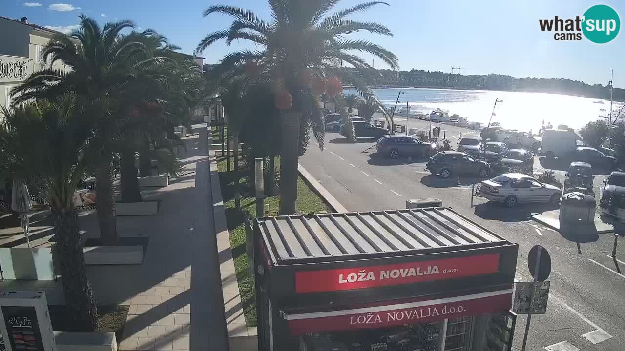 Webcam Novalja – Obala Petra Krešimira IV