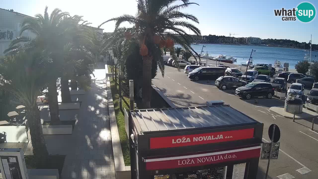 Webcam Novalja – Obala Petra Krešimira IV