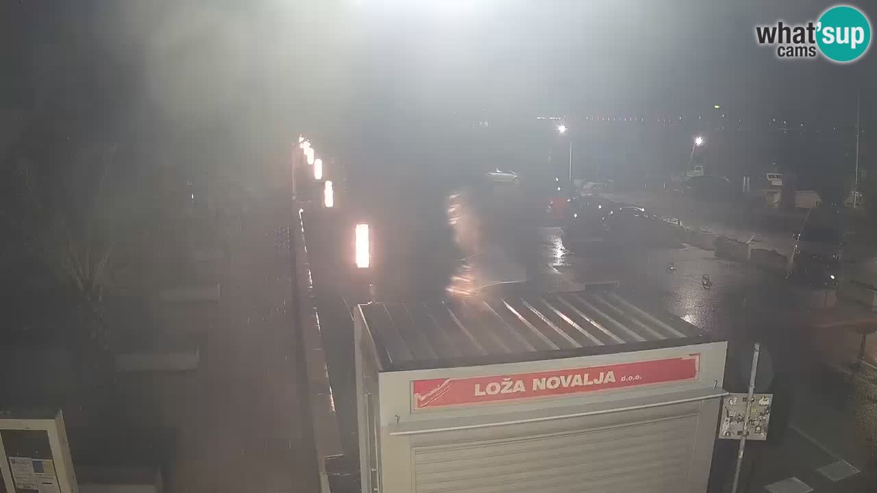 Live cam Novalja – Obala Petra Krešimira IV