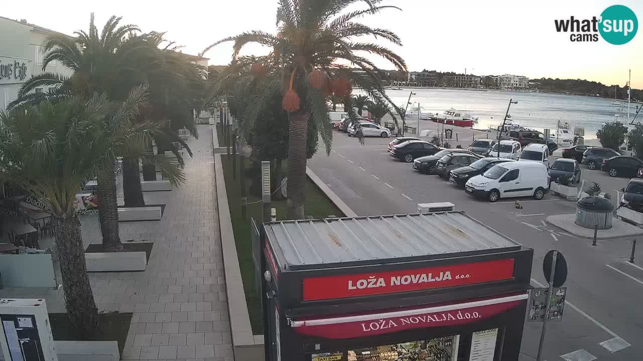 Live cam Novalja – Obala Petra Krešimira IV