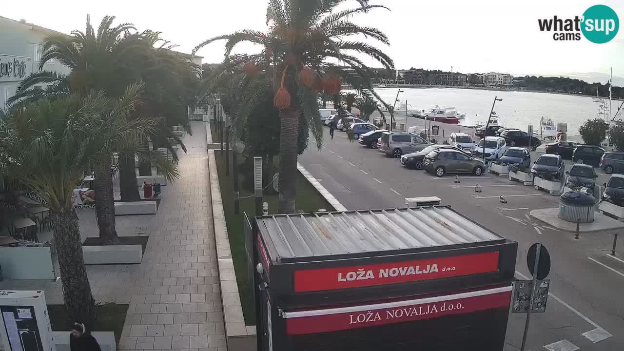 Webcam Novalja – Obala Petra Krešimira IV