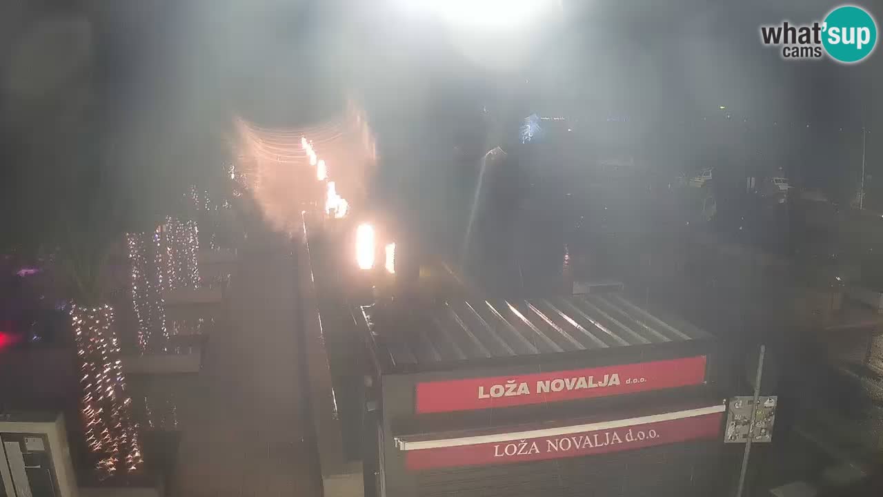 Live cam Novalja – Obala Petra Krešimira IV