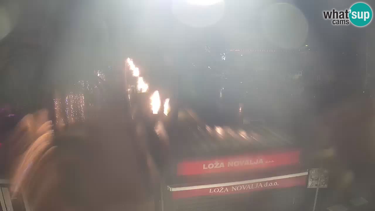 Live cam Novalja – Obala Petra Krešimira IV