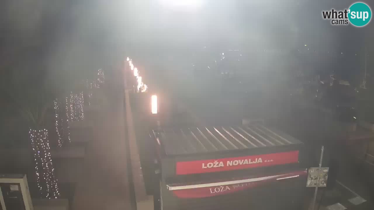 Live cam Novalja – Obala Petra Krešimira IV