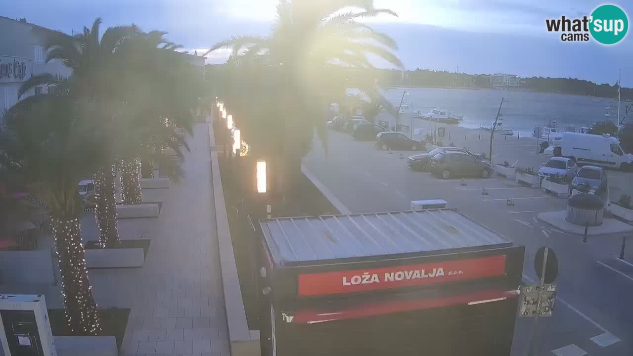 Live cam Novalja – Obala Petra Krešimira IV