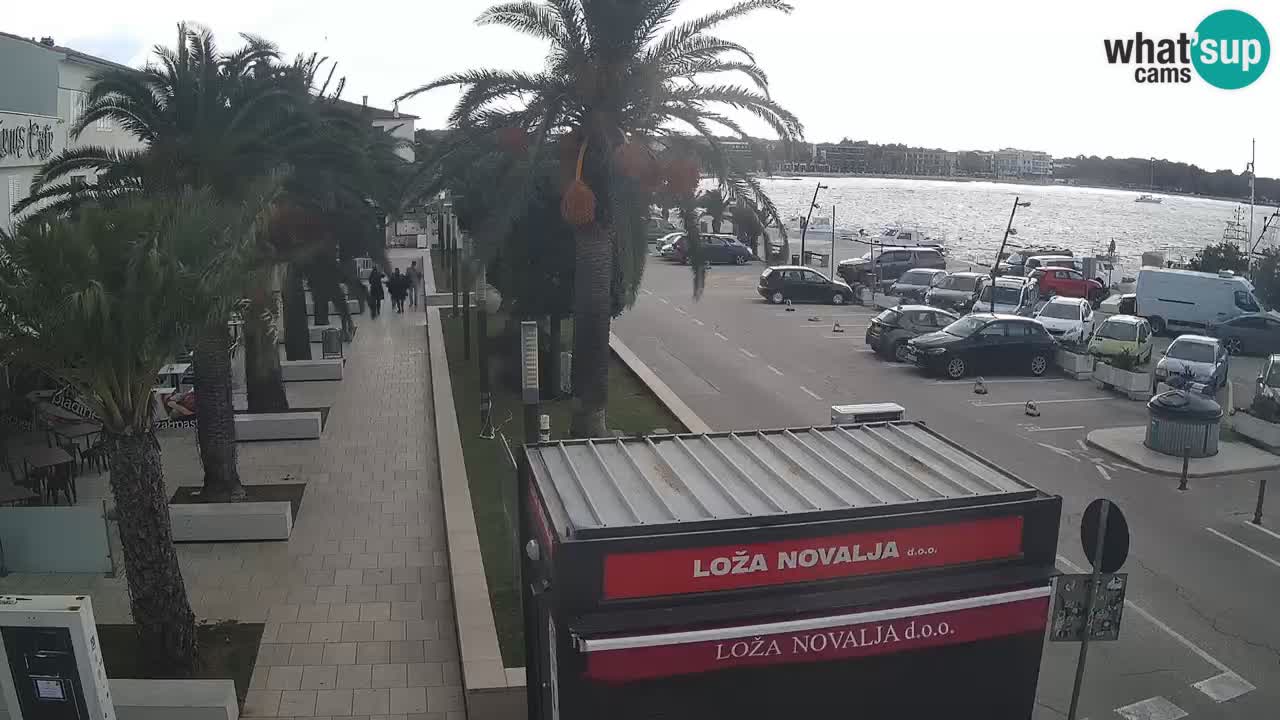 Live cam Novalja – Obala Petra Krešimira IV