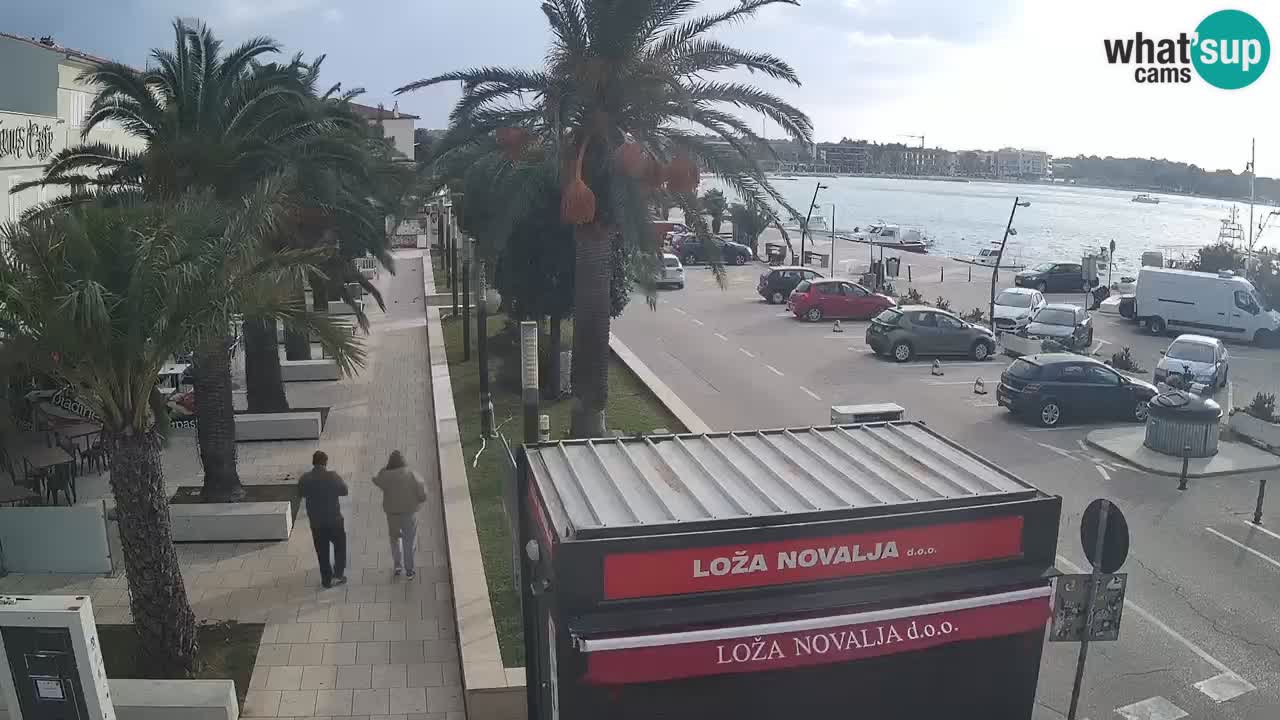 Webcam Novalja – Obala Petra Krešimira IV