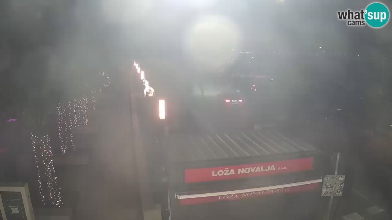 Webcam Novalja – Obala Petra Krešimira IV