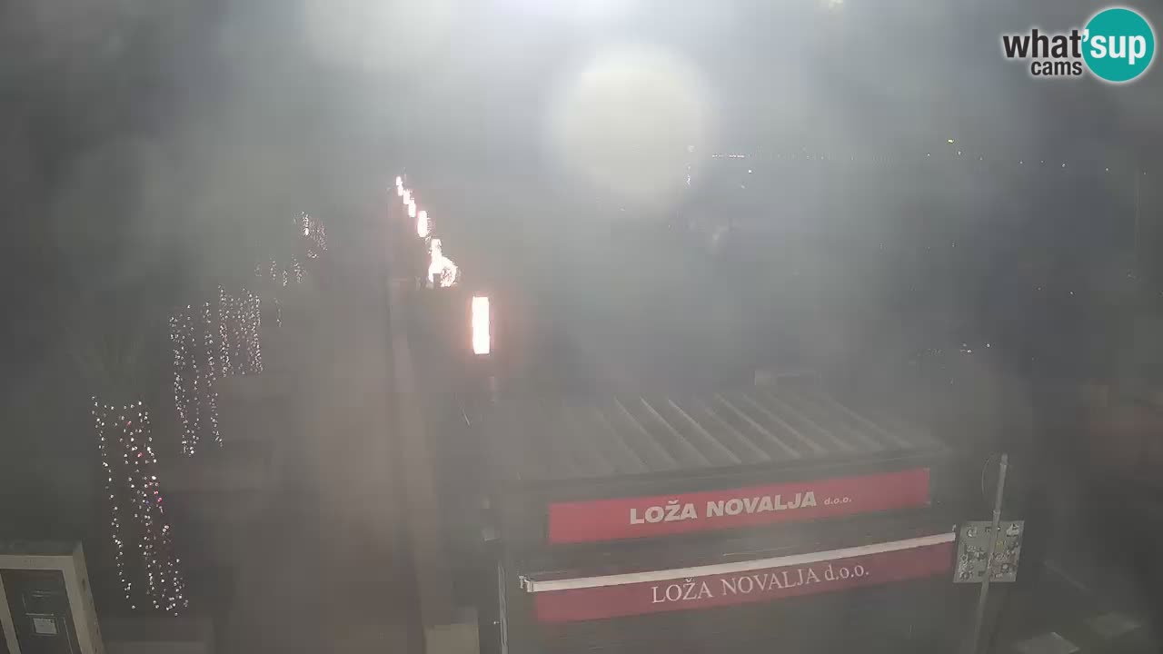 Live cam Novalja – Obala Petra Krešimira IV