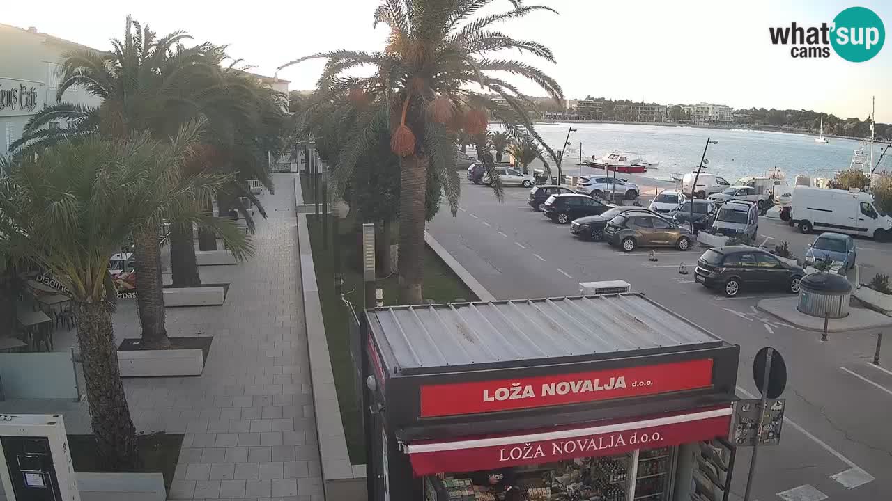 Live cam Novalja – Obala Petra Krešimira IV