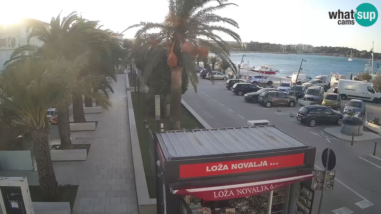 Live cam Novalja – Obala Petra Krešimira IV