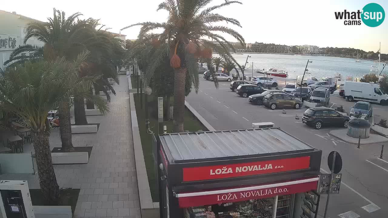 Live cam Novalja – Obala Petra Krešimira IV