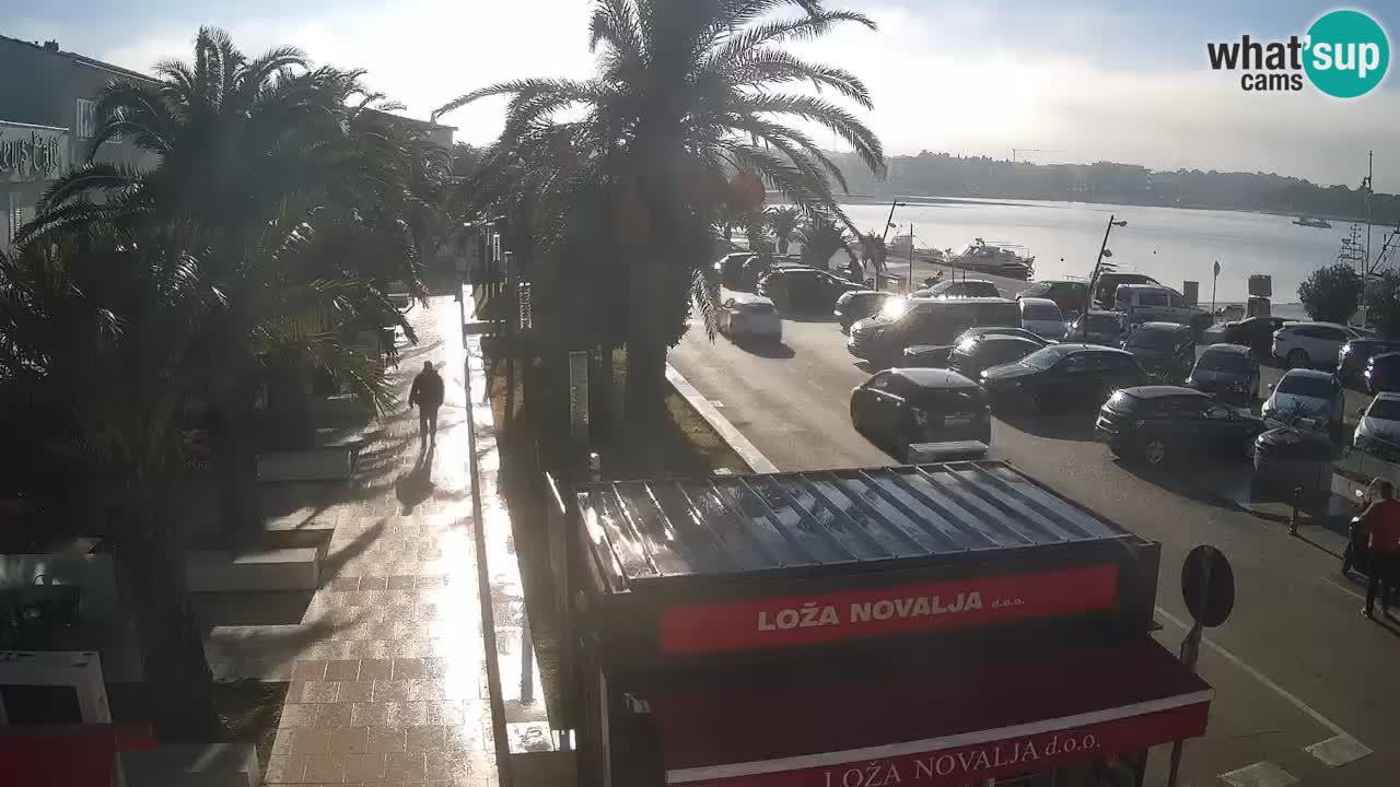 Webcam live Novalja – Obala Petra Krešimira IV