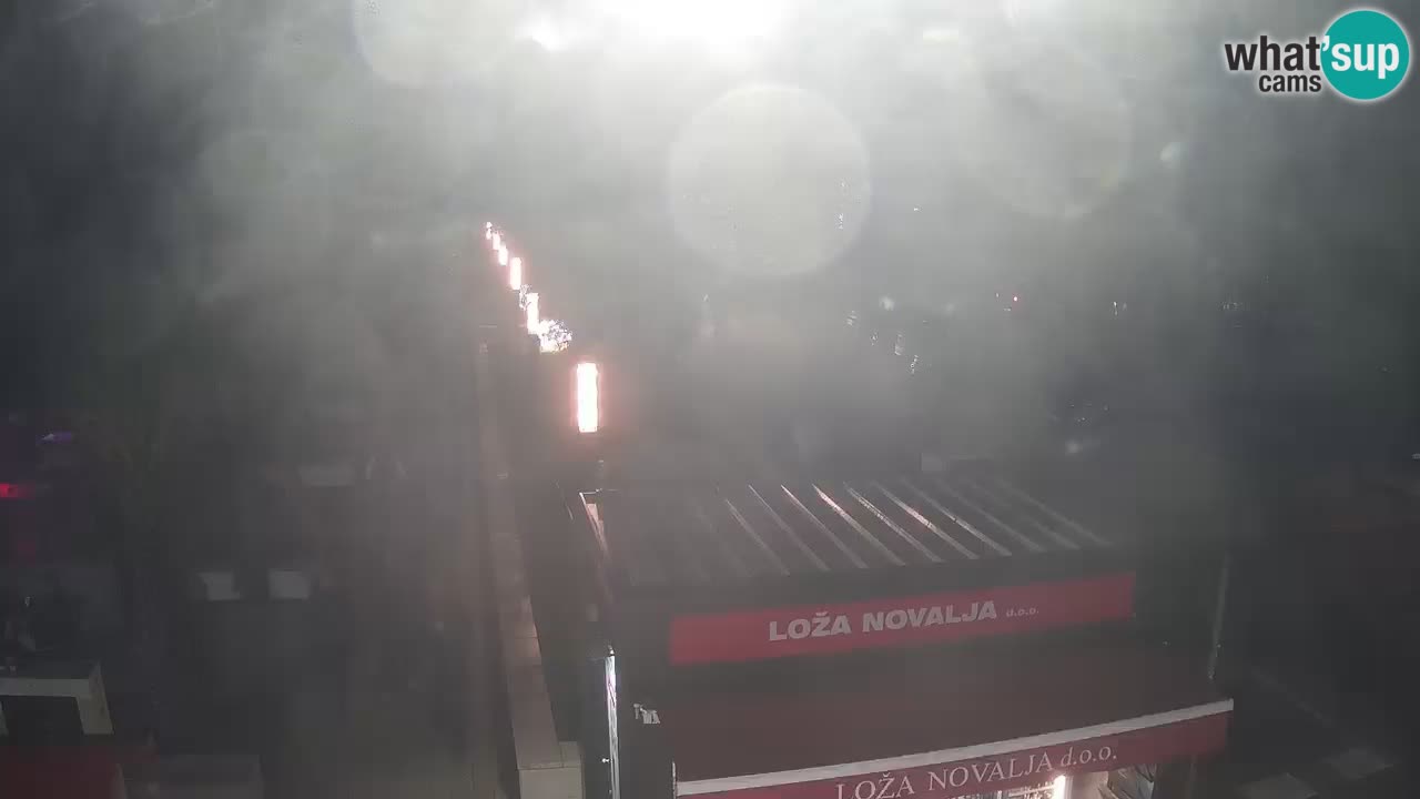 Live cam Novalja – Obala Petra Krešimira IV