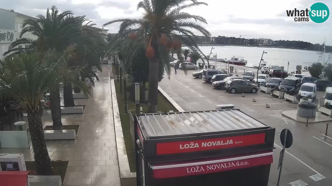 Webcam Novalja – Obala Petra Krešimira IV