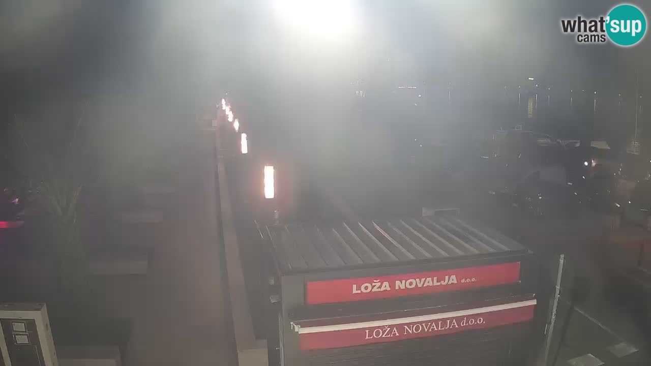 Live cam Novalja – Obala Petra Krešimira IV