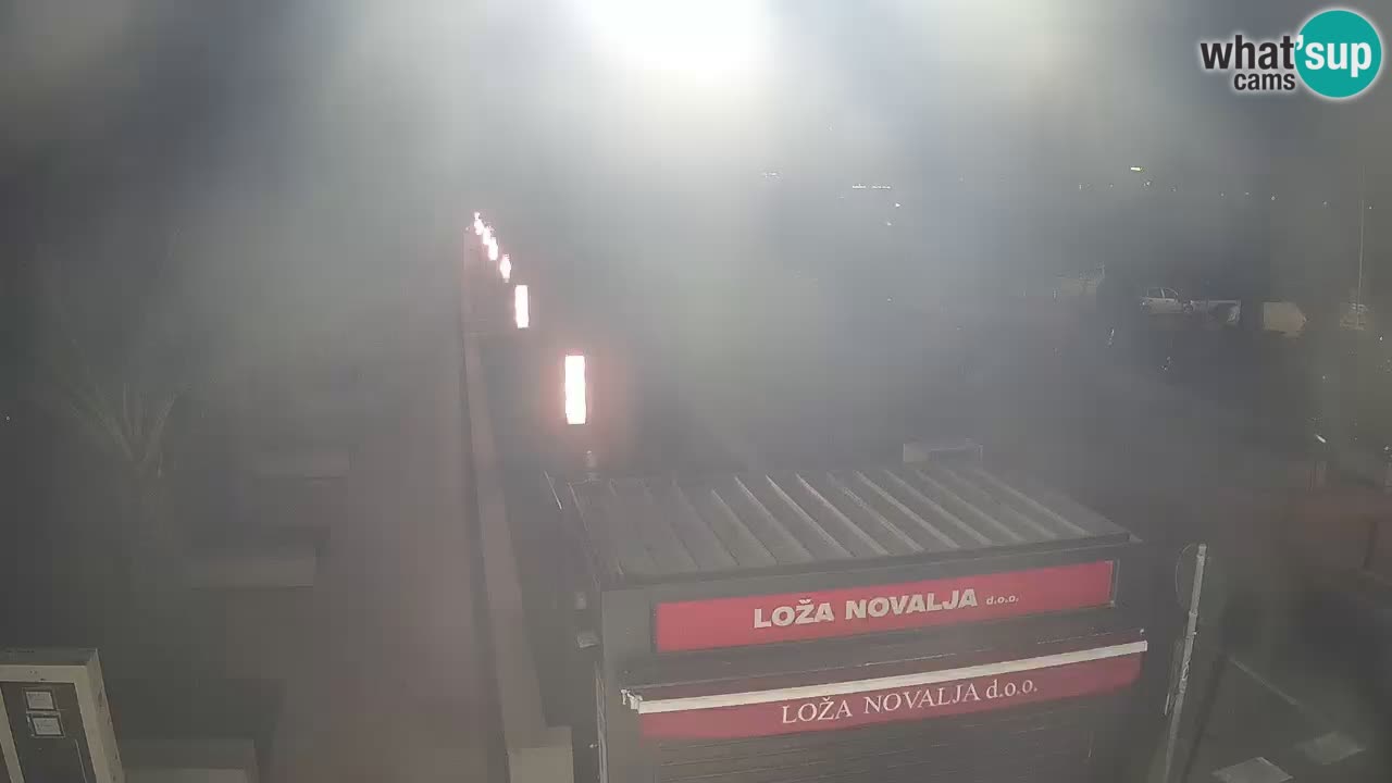 Live cam Novalja – Obala Petra Krešimira IV