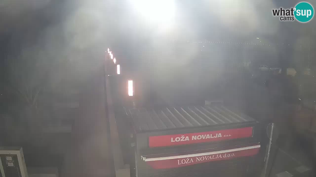 Live cam Novalja – Obala Petra Krešimira IV