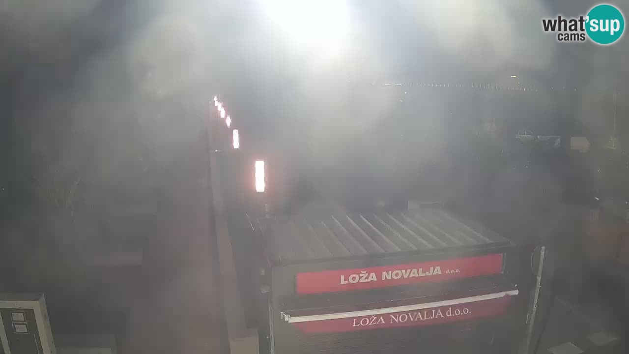 Live cam Novalja – Obala Petra Krešimira IV