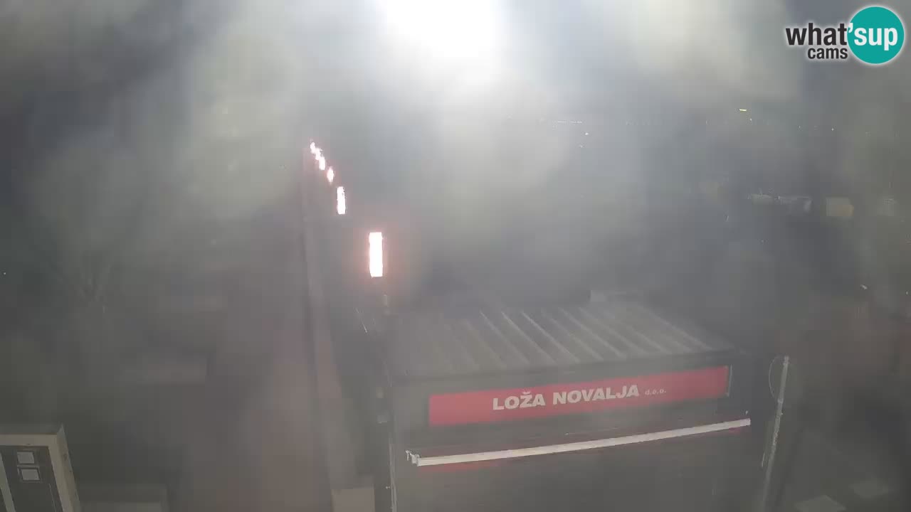 Live cam Novalja – Obala Petra Krešimira IV