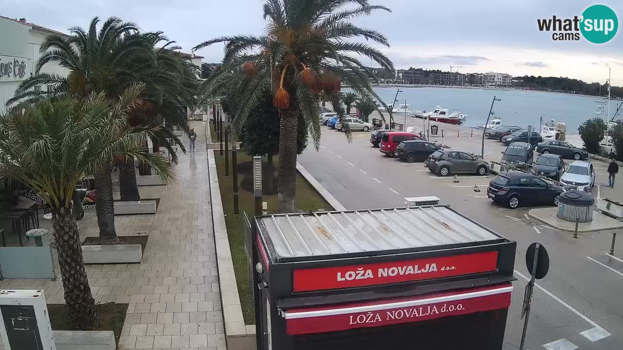 Webcam Novalja – Obala Petra Krešimira IV