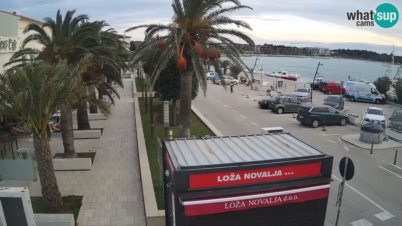 Webcam live Novalja – Obala Petra Krešimira IV