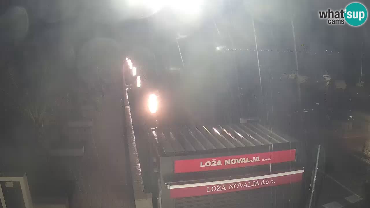 Webcam Novalja – Obala Petra Krešimira IV