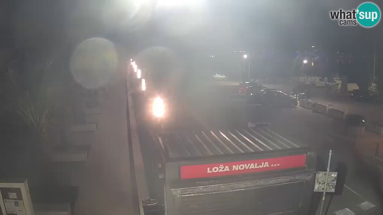 Live cam Novalja – Obala Petra Krešimira IV