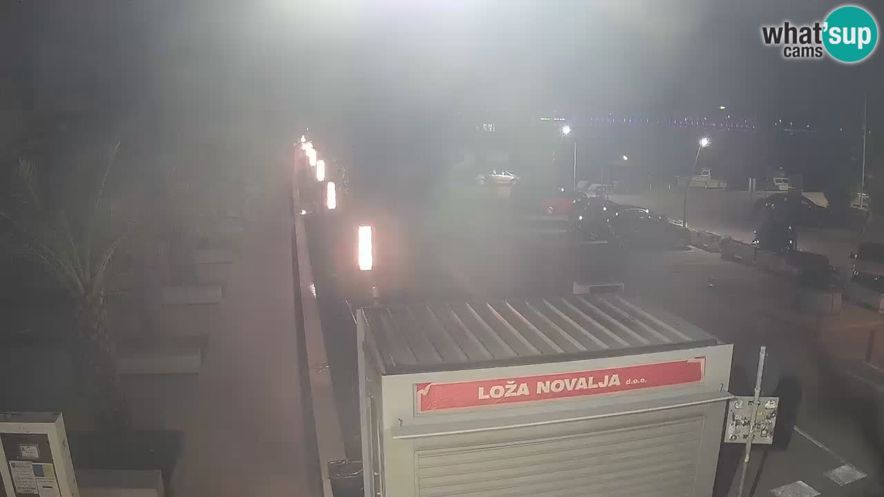 Live cam Novalja – Obala Petra Krešimira IV