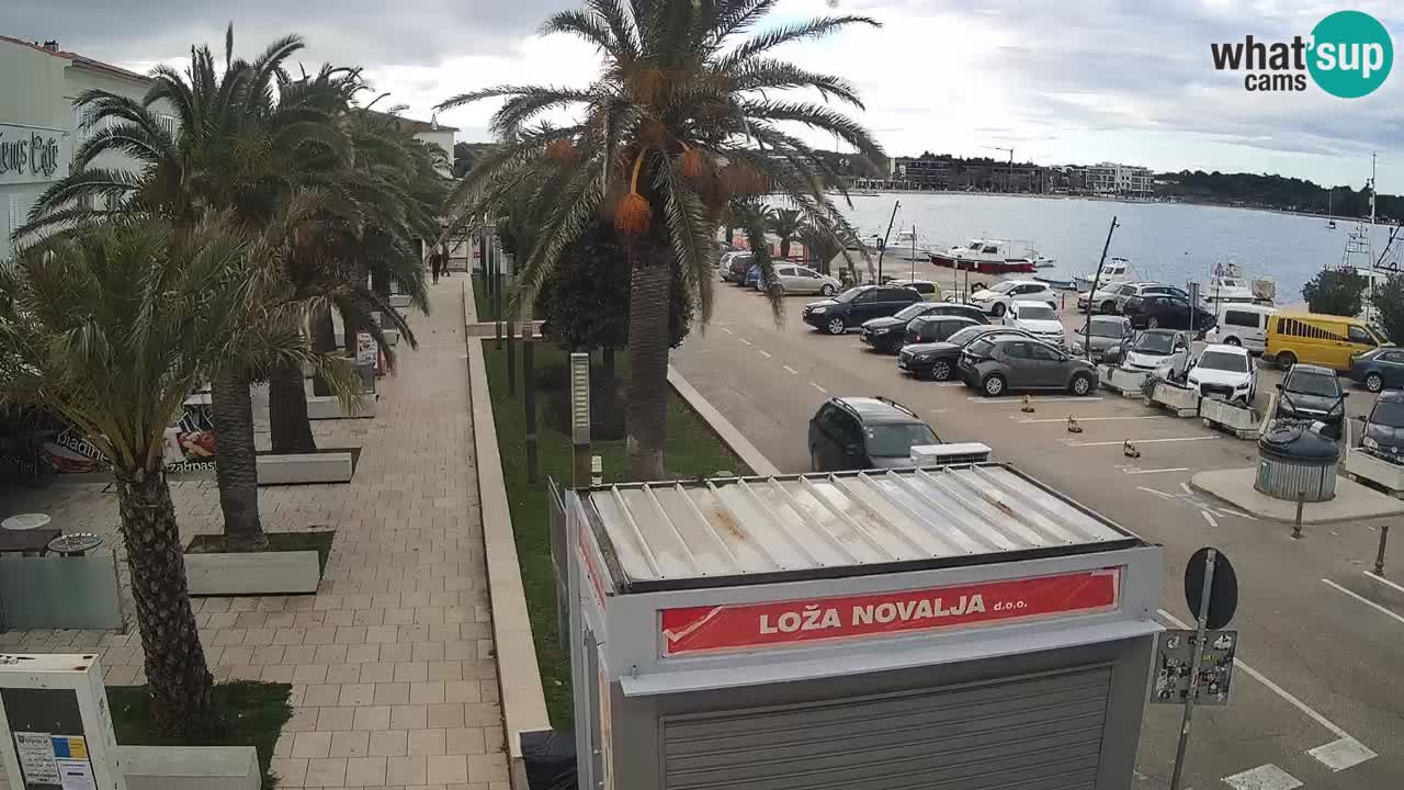 Webcam Novalja – Obala Petra Krešimira IV