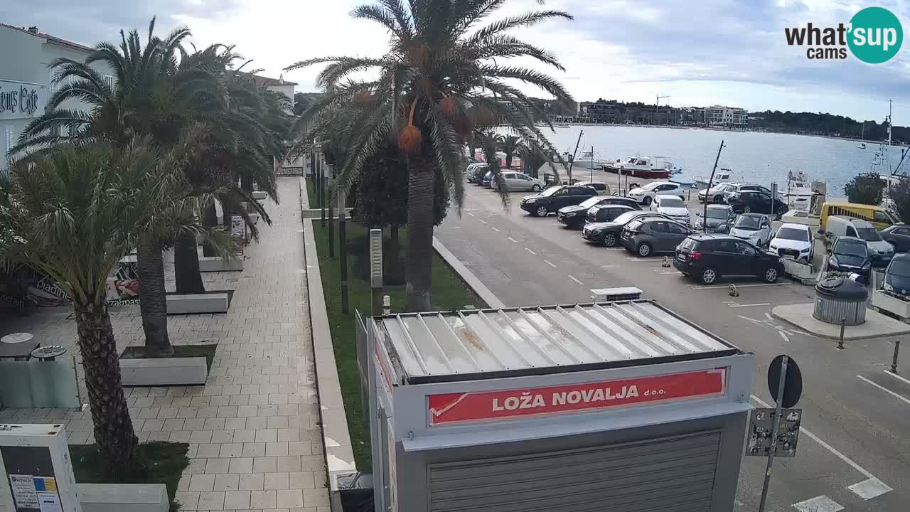 Webcam Novalja – Obala Petra Krešimira IV