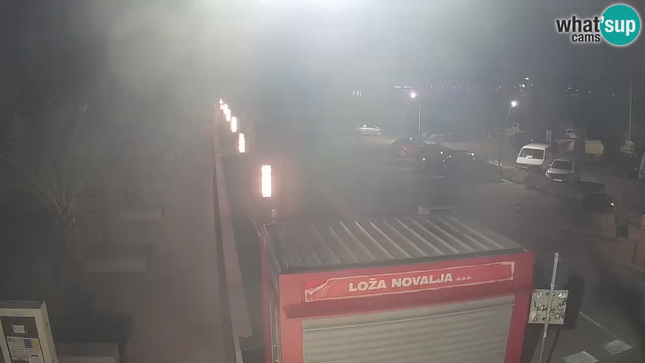 Webcam Novalja – Obala Petra Krešimira IV