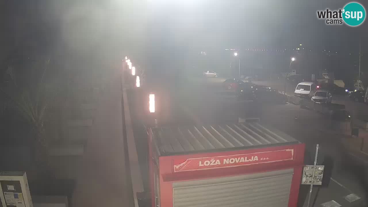 Webcam Novalja – Obala Petra Krešimira IV