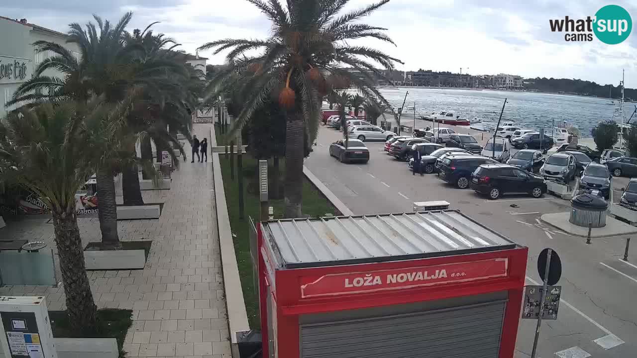 Webcam Novalja – Obala Petra Krešimira IV