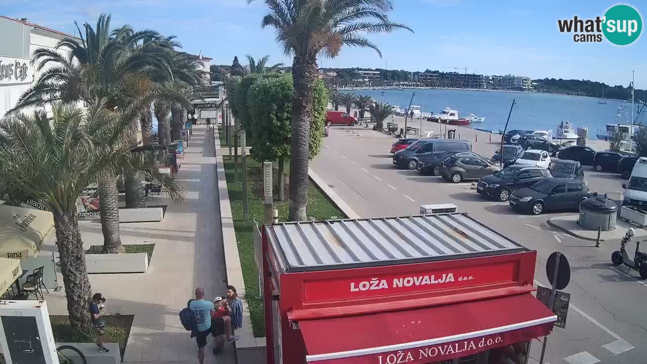 Webcam live Novalja – Obala Petra Krešimira IV