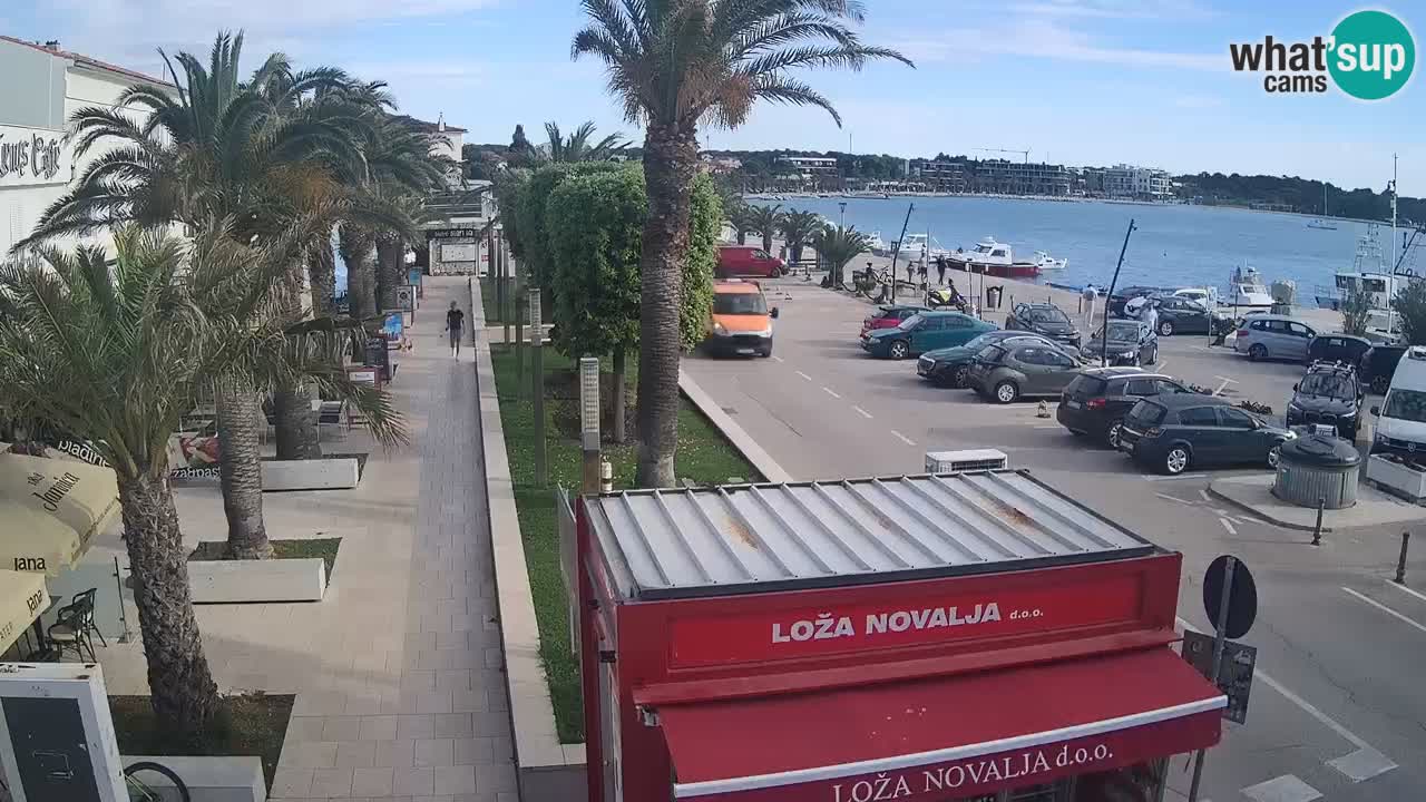 Webcam Novalja – Obala Petra Krešimira IV