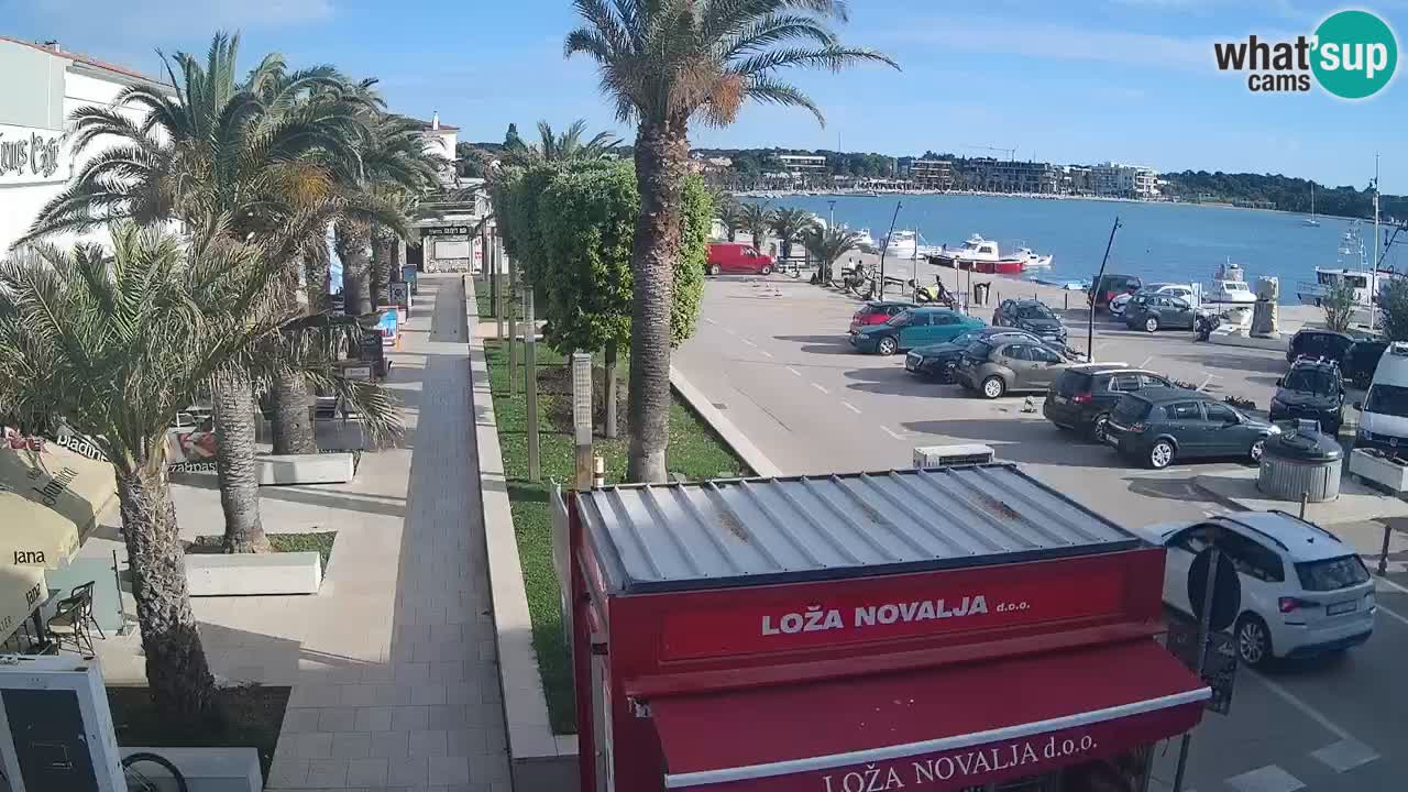 Live cam Novalja – Obala Petra Krešimira IV