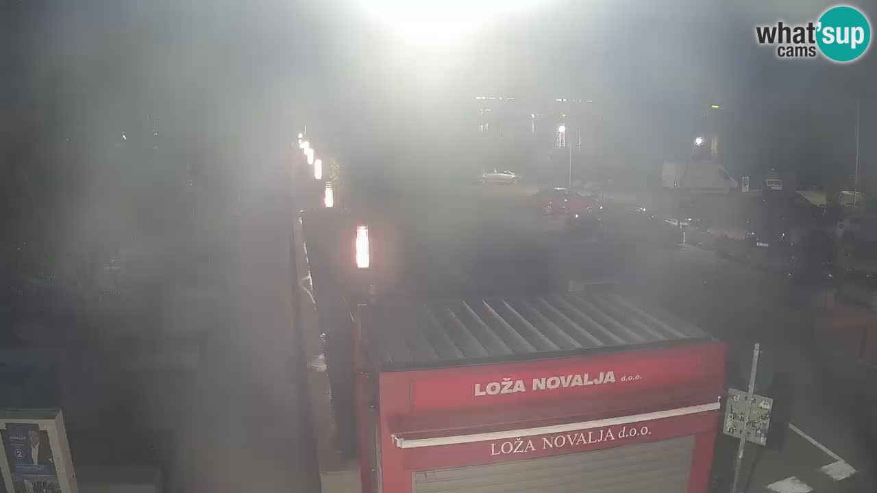 Live cam Novalja – Obala Petra Krešimira IV