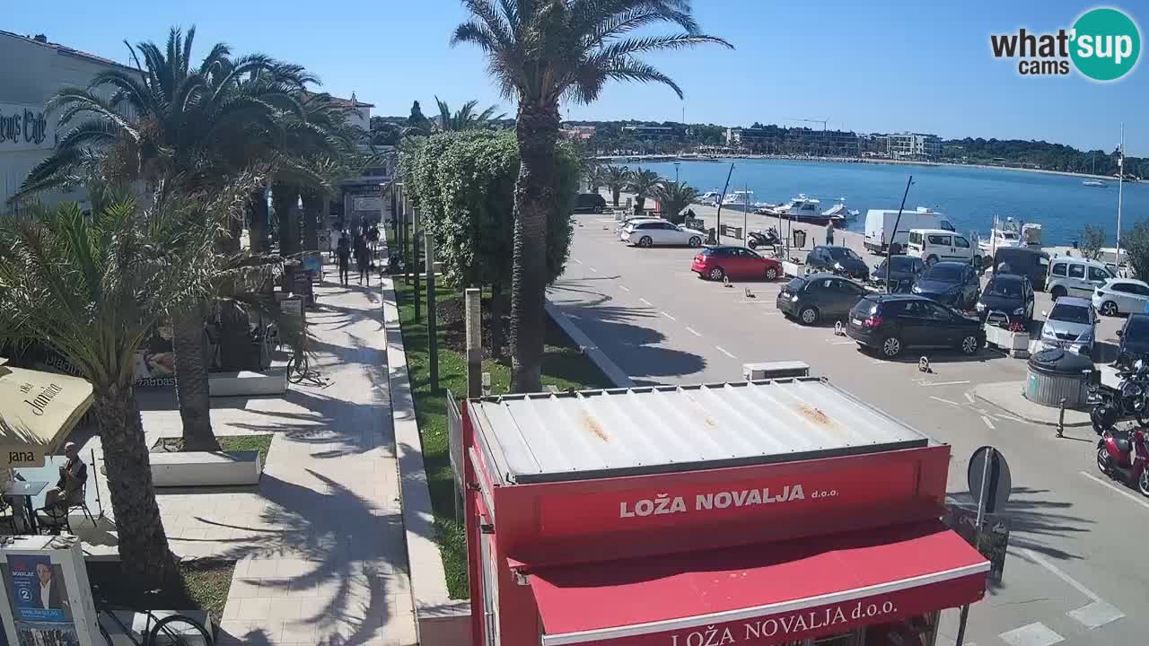 Webcam Novalja – Obala Petra Krešimira IV
