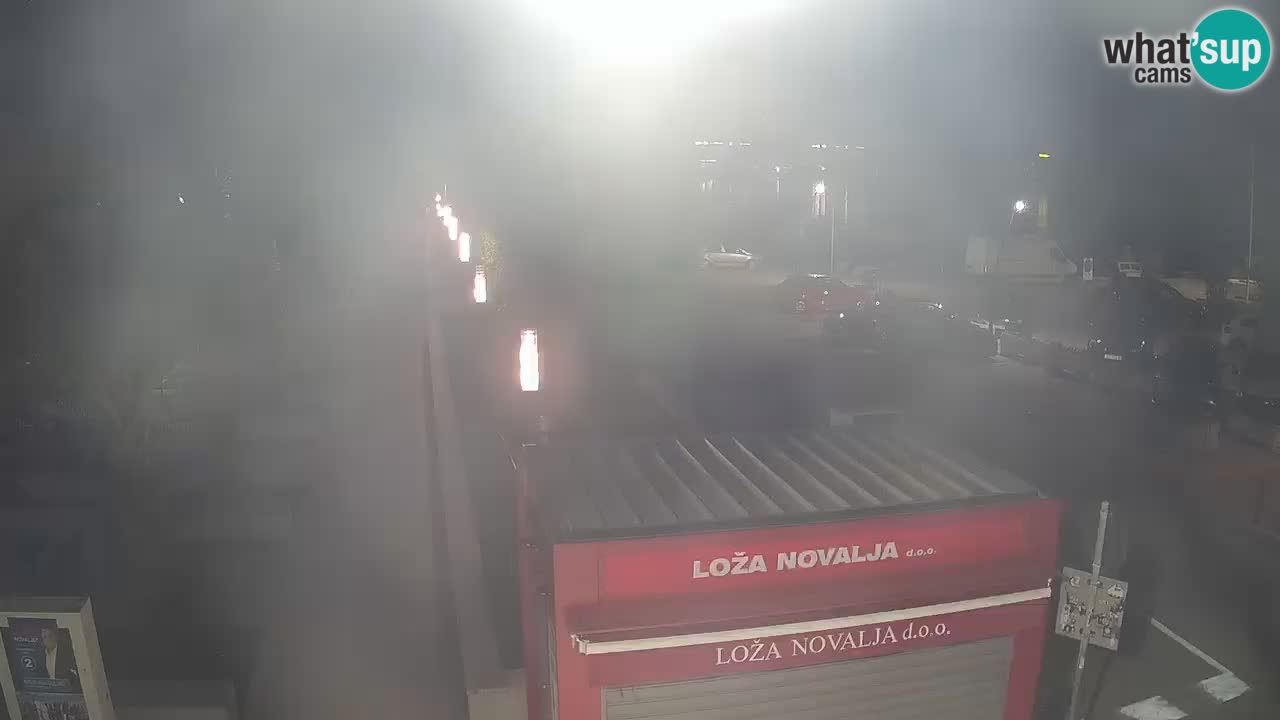 Live cam Novalja – Obala Petra Krešimira IV