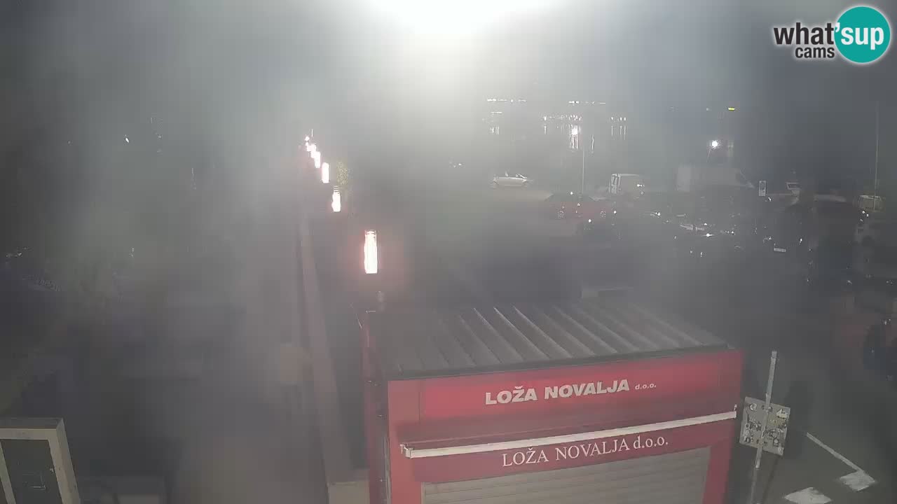 Live cam Novalja – Obala Petra Krešimira IV