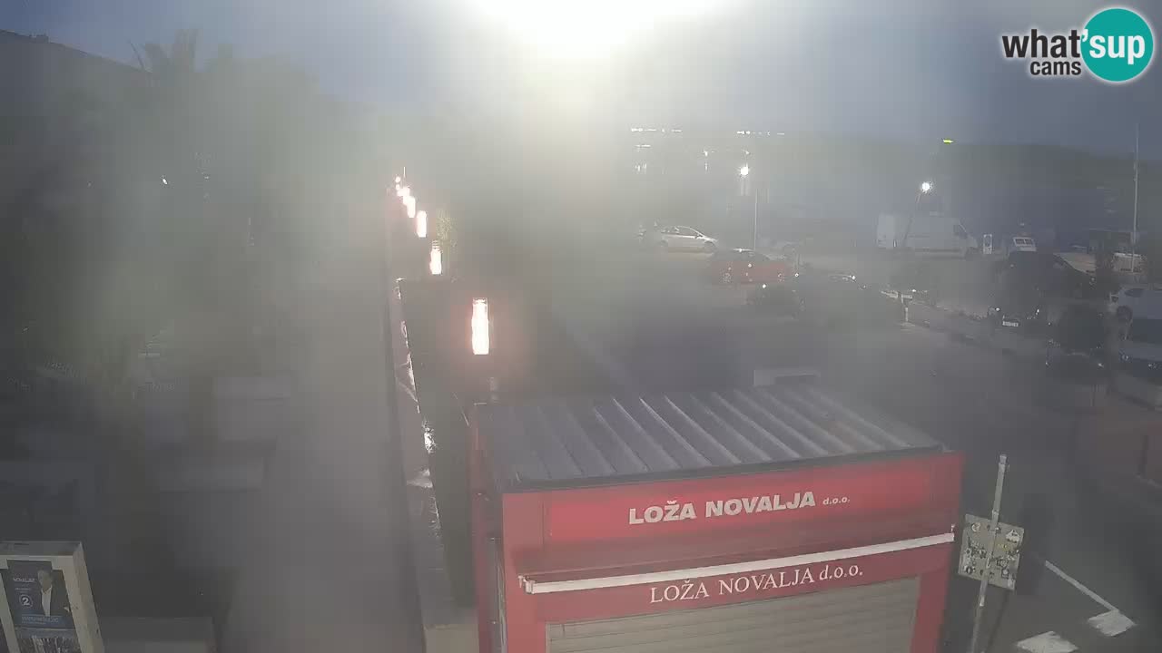 Camera en diecto Novalja – Obala Petra Krešimira IV