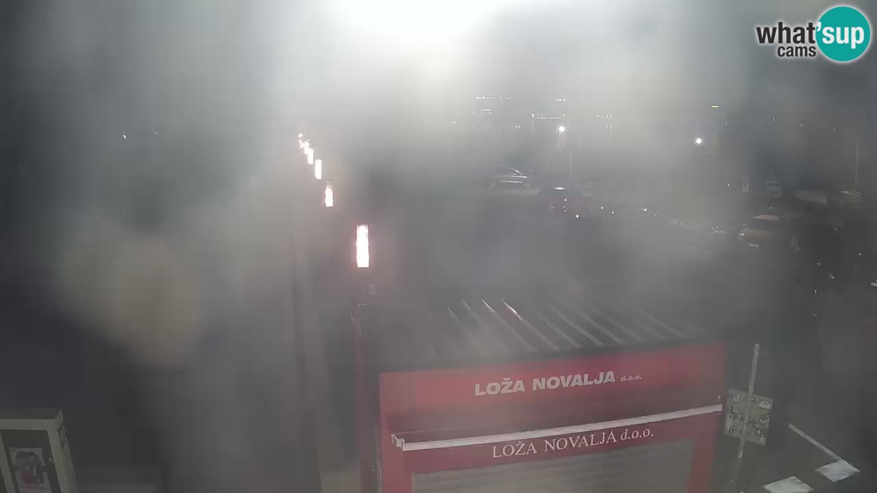 Live cam Novalja – Obala Petra Krešimira IV