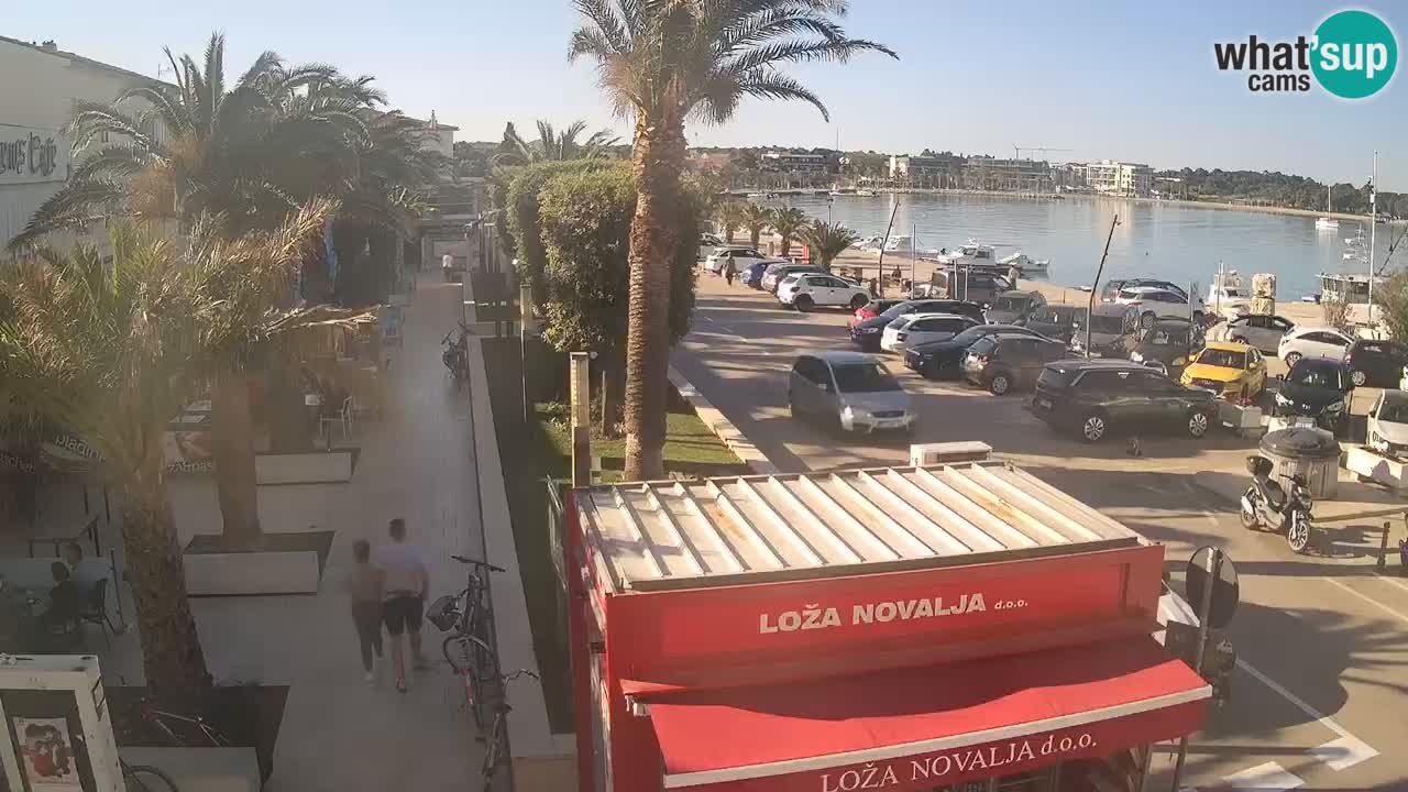Webcam live Novalja – Obala Petra Krešimira IV
